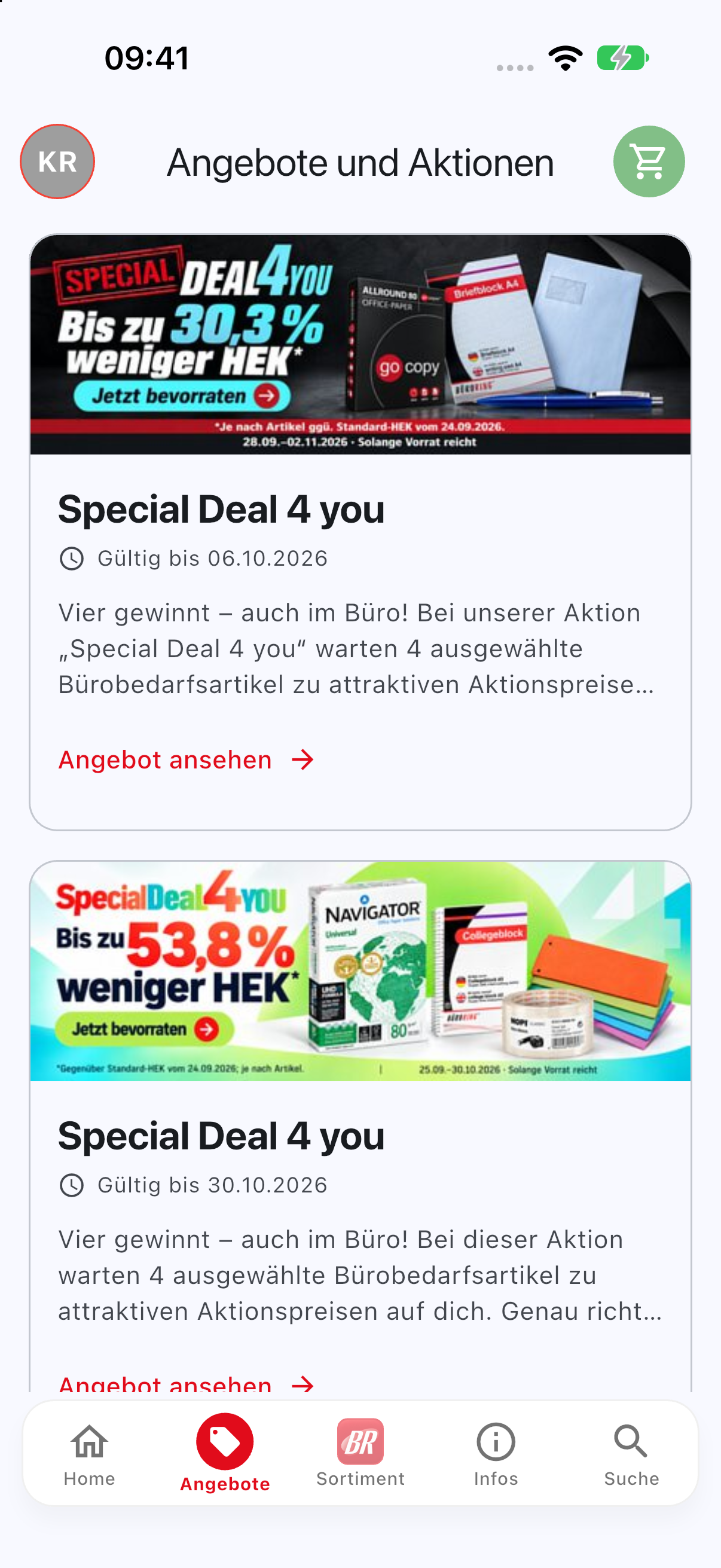 Special-Deal-Angebote in brConnect24